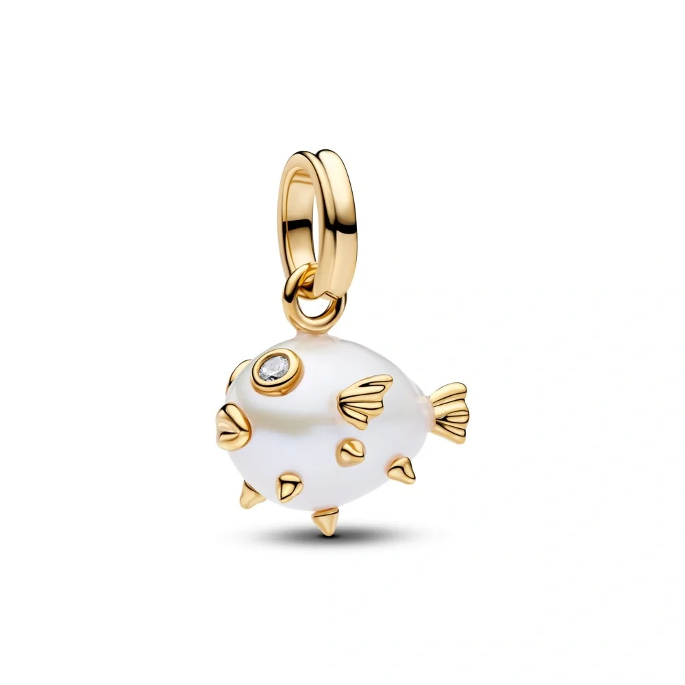 Pandora Baroque Pearl Little Fish Pendant